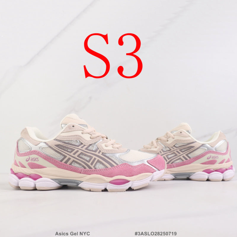 BAS51 Leather Women Man 36-45 shoes with box
