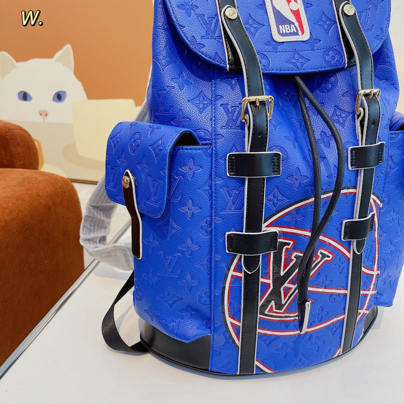ALP4 Leather travel bag 33-13-47CM Backpack for women and men