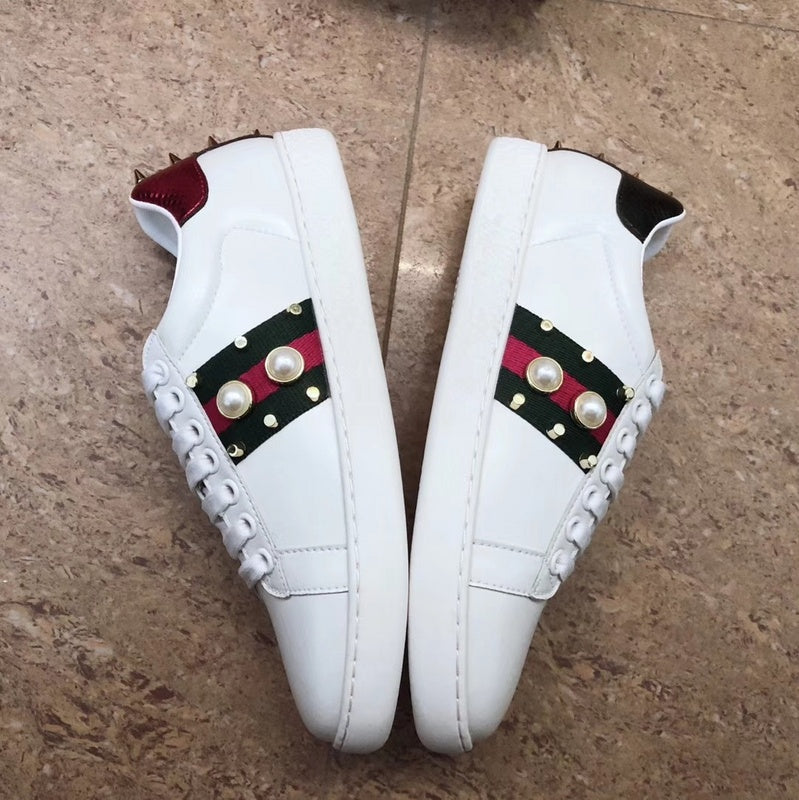 MJGS43 Women 35-40 Man 40-44 Leather shoes  with box