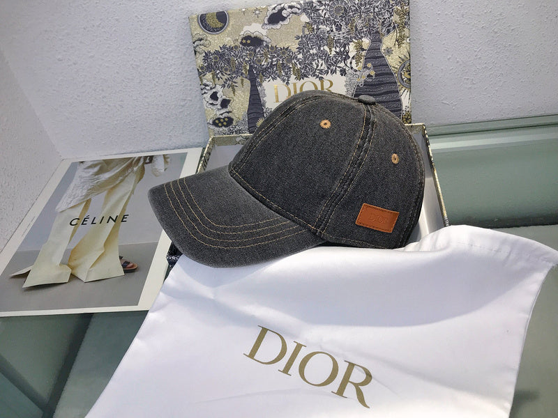 DIH38 New Sun Hat Denim Duck Tongue Hat