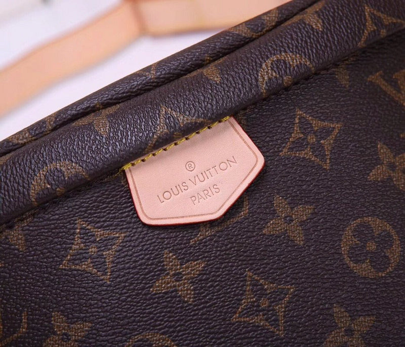 LLP15 Belt leather bag 37x14x13cm  for women and men bag