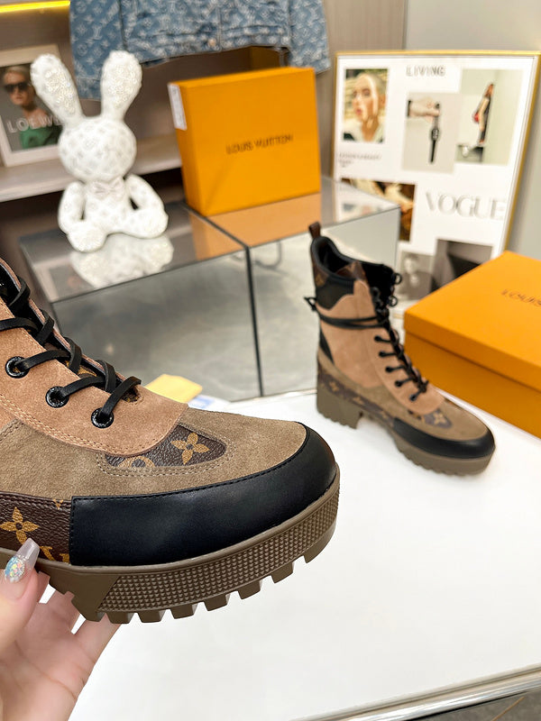 OLS28 Leather Women Shoes 35-42 with box