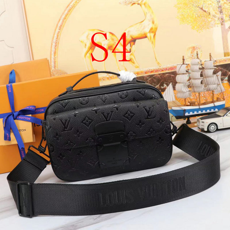 GLP066  High quality leather bag men bag  22 x 18 x 8CM for women and men