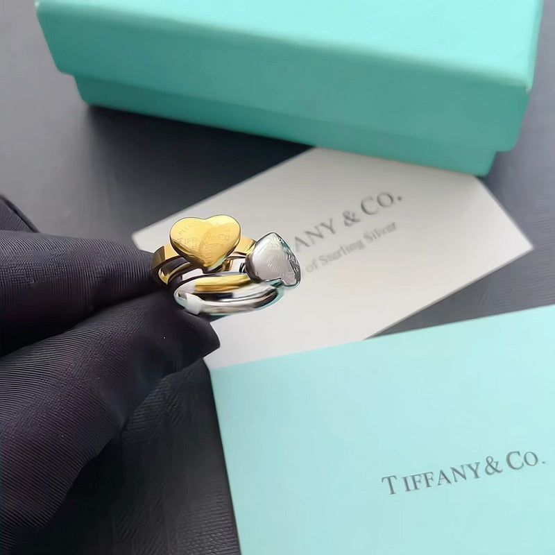J125  Titanium steel ring jewelry for both men and women