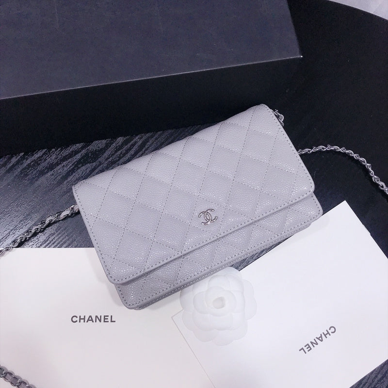 XCP015 Bag leather 19-13-4CM Bag Silver