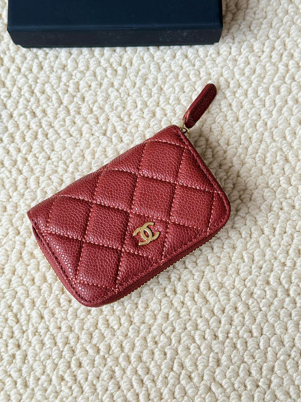 LCP28 Wallet Bag 10-9CM Leather bags with box