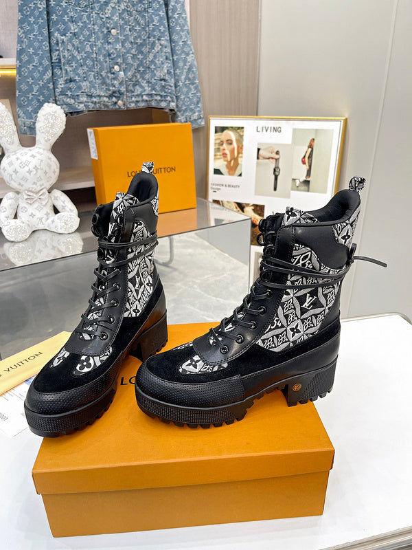 OLS28 Leather Women Shoes 35-42 with box