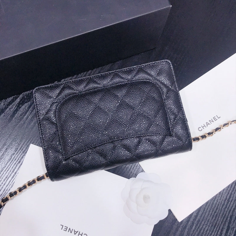 XCP016 Bag leather 19-13-4CM Bag Gold