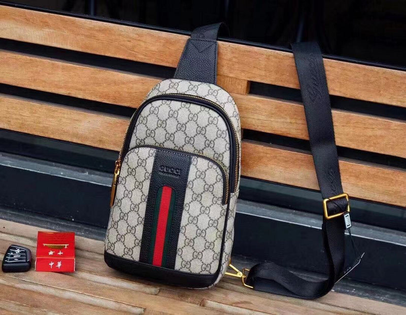 GGP22 Men Shoulder bag leather bag handbag 18-31-5CM