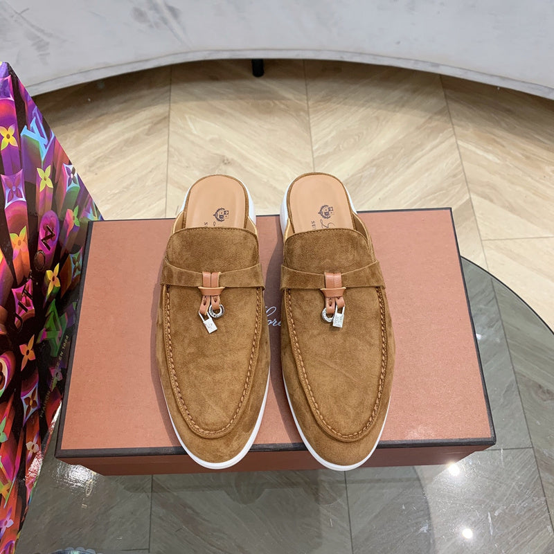 GLS19 Leather shoes Women35-42 Man40-45 Slipper with box