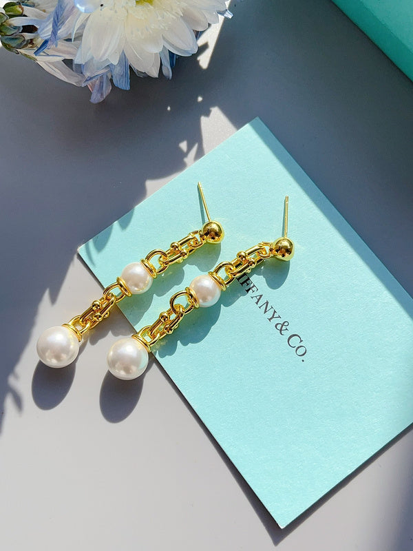 A1068 Women's titanium steel earrings jewelry