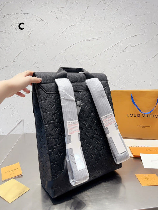 MLP37 Leather Bag 30-40CM backpack   for women and men Bags
