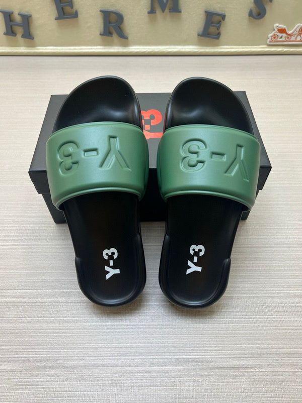 YYS1 Leather Slippers Size 38-45 Shoes with Box