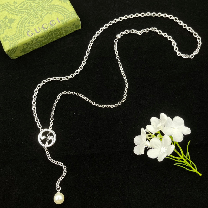 GN35  Necklace 316L steel plating gold Jewelry