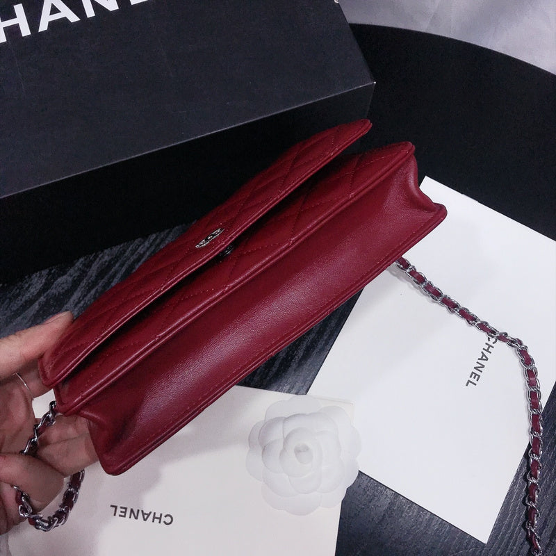 XCP017 Bag leather 19-13-4CM Bag silver logo