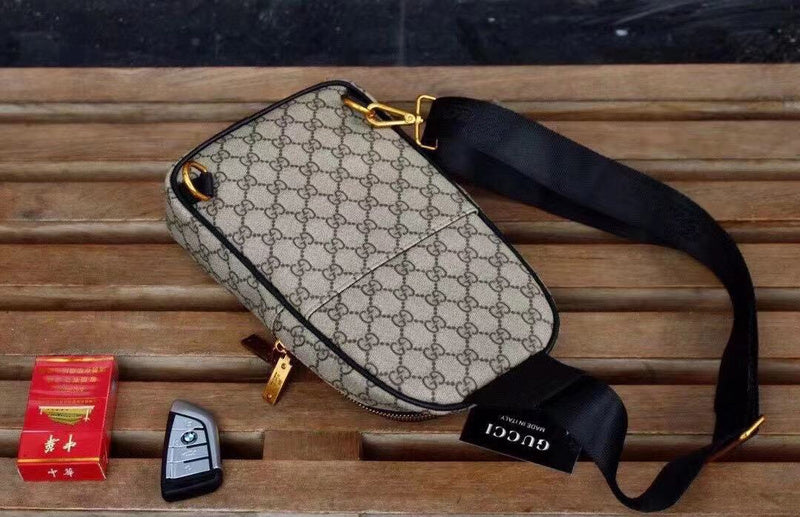 GGP22 Men Shoulder bag leather bag handbag 18-31-5CM