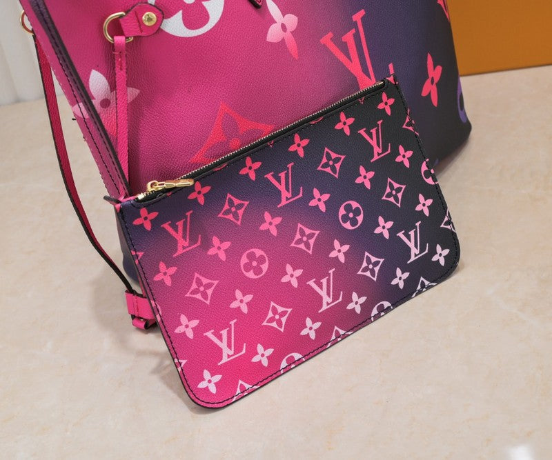 LLP29 Leather bag 31-28-14CM Shopping Bag