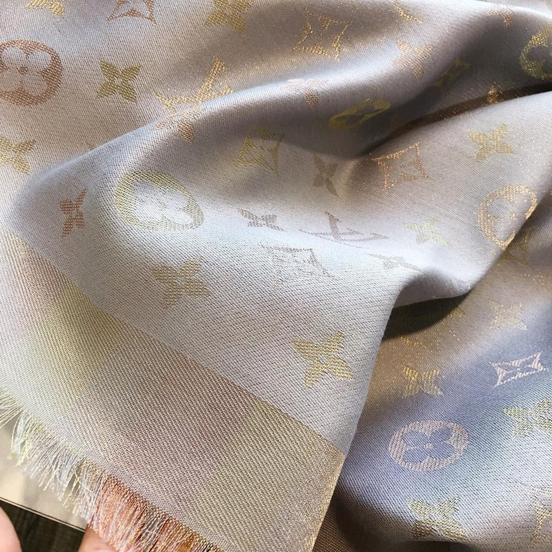 LSC3 Silk cotton 140-140CM scarf Can choose With box
