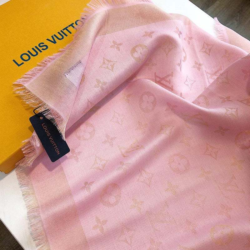 LSC3 Silk cotton 140-140CM scarf Can choose With box