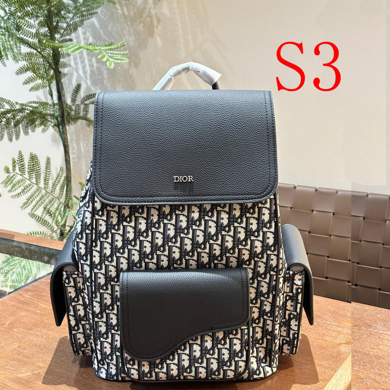 ADP3 Leather Bags 35-42CM Bag  for women and men knapsack