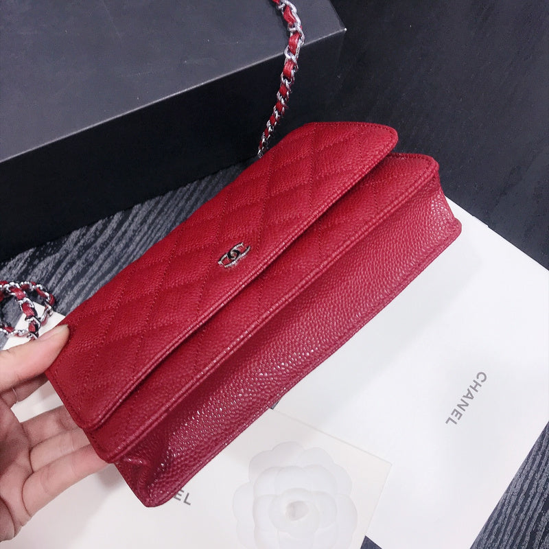 XCP015 Bag leather 19-13-4CM Bag Silver