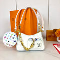 LLP022 Leather Bag 19-13.5-6.5CM Shoulder Bags