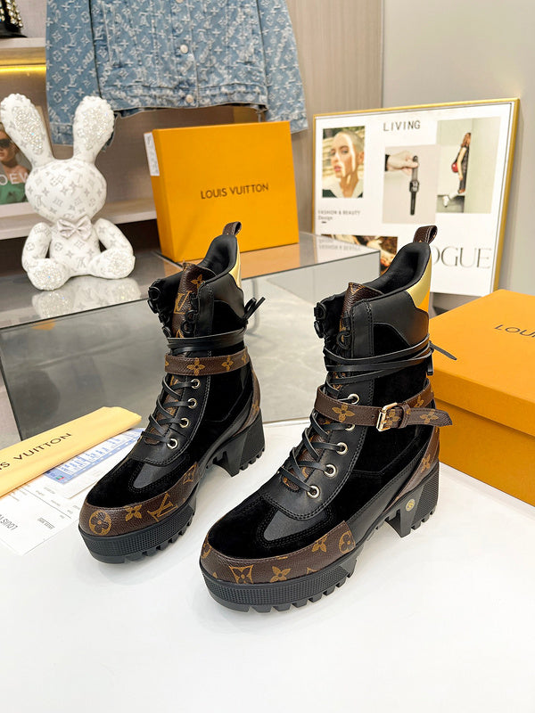 OLS28 Leather Women Shoes 35-42 with box