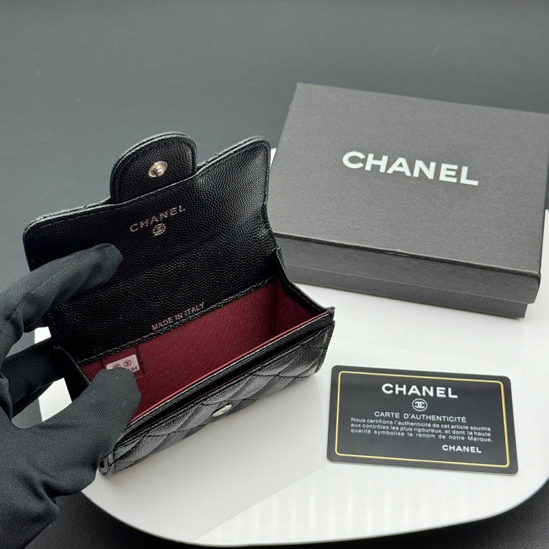 LCP34 Wallet Bag 11-7.5-2CM Leather bags with box