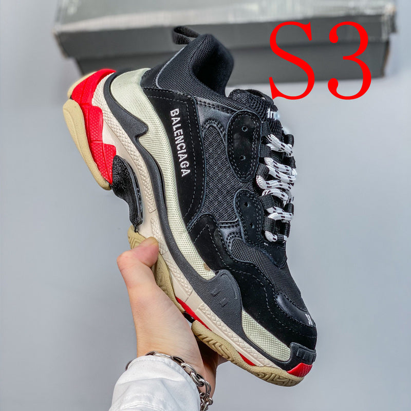 BHBS19 Women and Man Leather shoes 36-45 with box