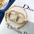 DX10  women brooch gold-plated jewelry