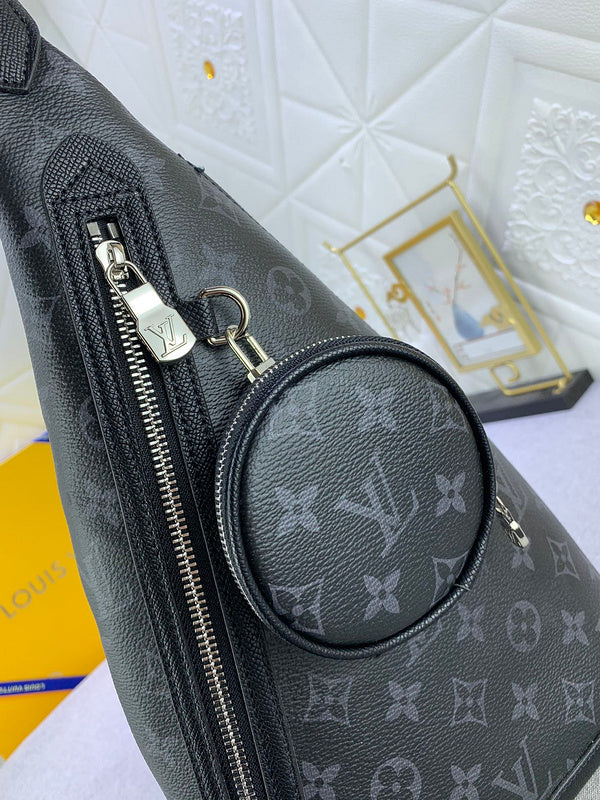 GLP054  High quality leather  for women and men bag  20-42-10CM