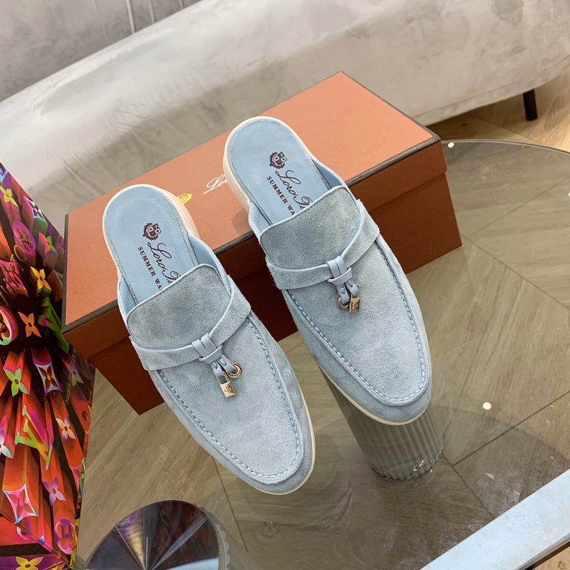 GLS19 Leather shoes Women35-42 Man40-45 Slipper with box