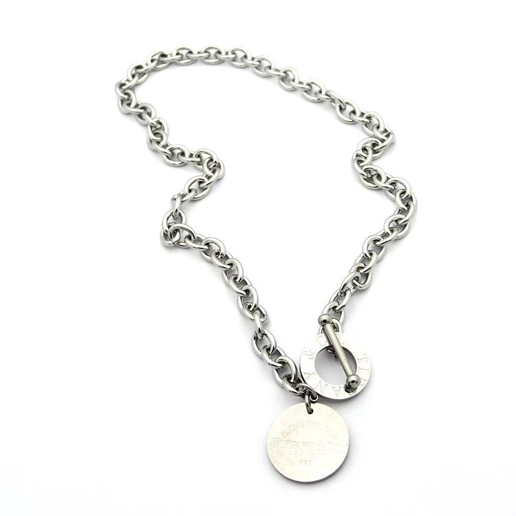 TN044  Women's  stainless steel necklace jewelry