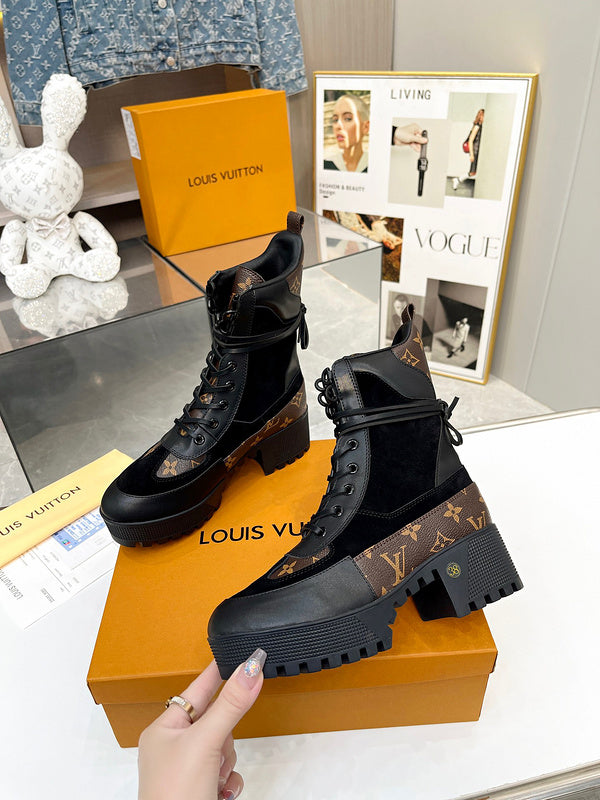 OLS28 Leather Women Shoes 35-42 with box