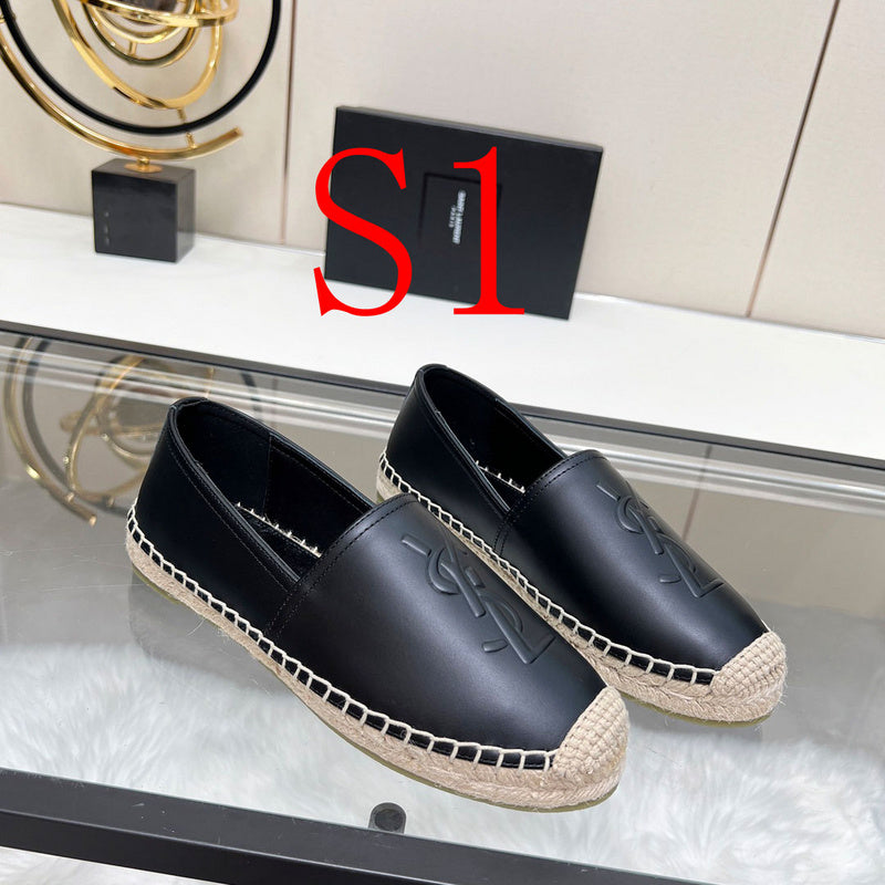 OYS11 Leather Fisherman Women 35-42 shoes with Box