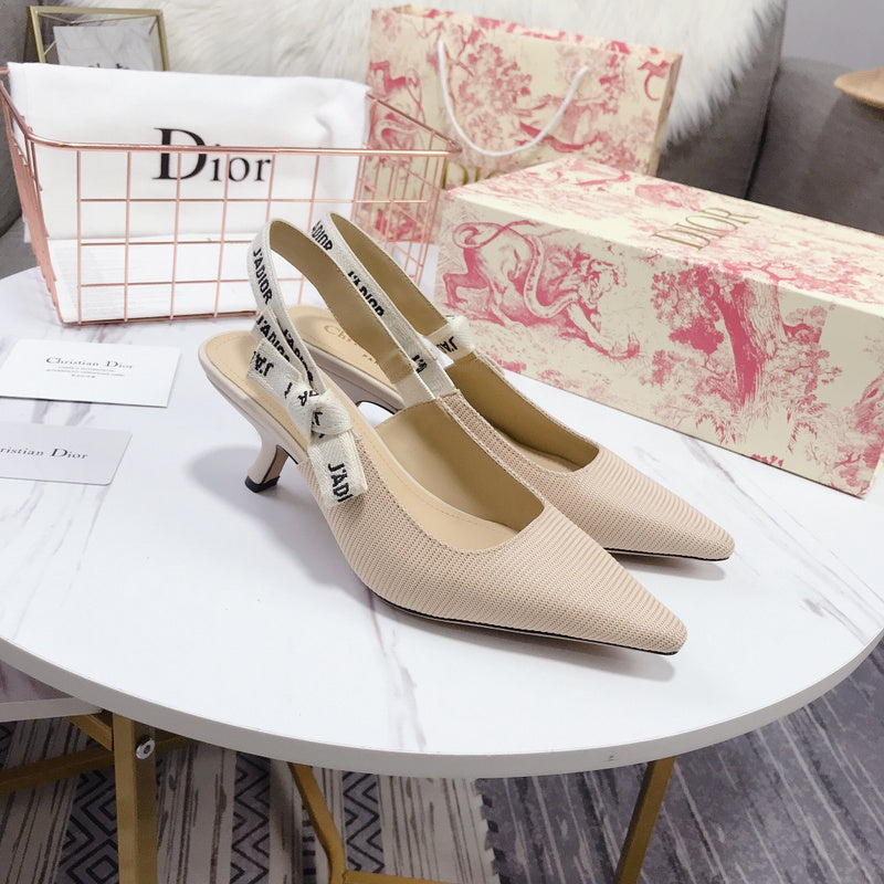 BDS1 High heels 1.5/6.5/10CM size 35-41 women leather shoes with box