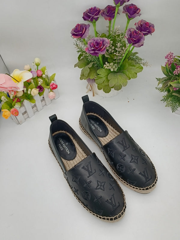 OLS35 Leather Women Shoes 35-42 Fisherman's shoes With box