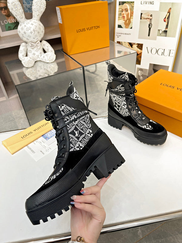 OLS28 Leather Women Shoes 35-42 with box