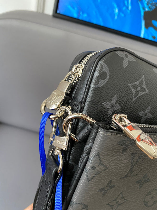 ALP9 Men Bag 25-18CM Leather High Quality with box