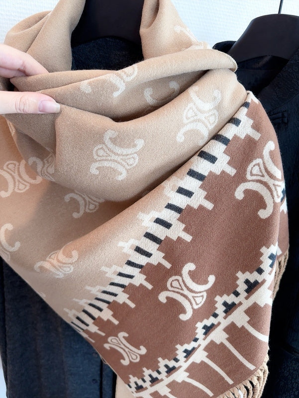 CSC8 Cashmere blend 65-180CM Scarf