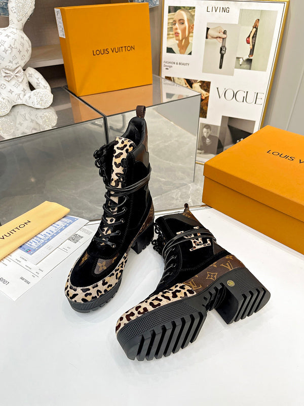 OLS28 Leather Women Shoes 35-42 with box