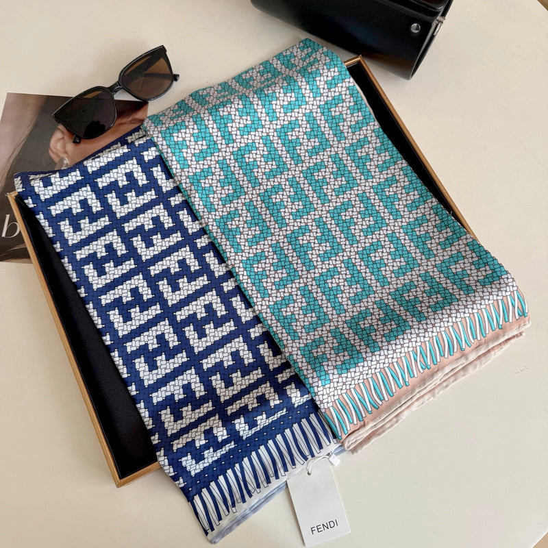 XFC16 Silk satin 90-90CM scarf