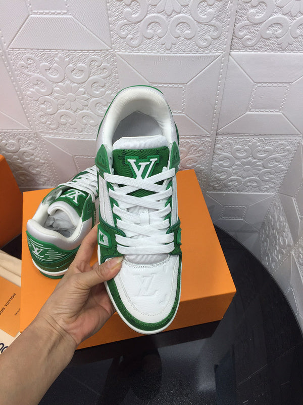 LLS1 High quality leather shoes women 35-41 or man 40-45 with box