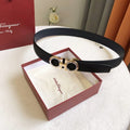 FBL19 Real leather  3.5CM 95-125CM Belt with all packing