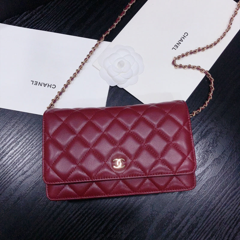 XCP018 Bag leather 19-13-4CM Bag Gold
