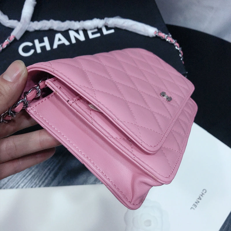 XCP017 Bag leather 19-13-4CM Bag silver logo