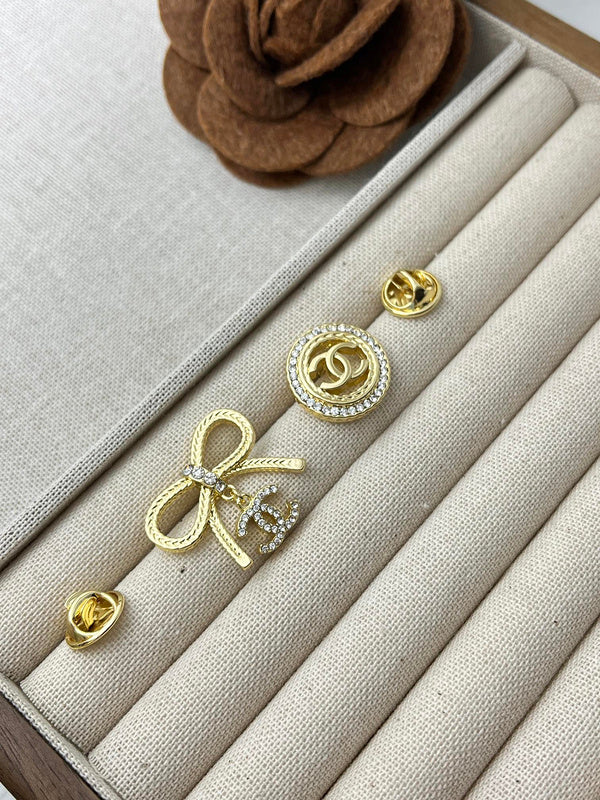 D174    Women's brooch 2-piece jewelry set