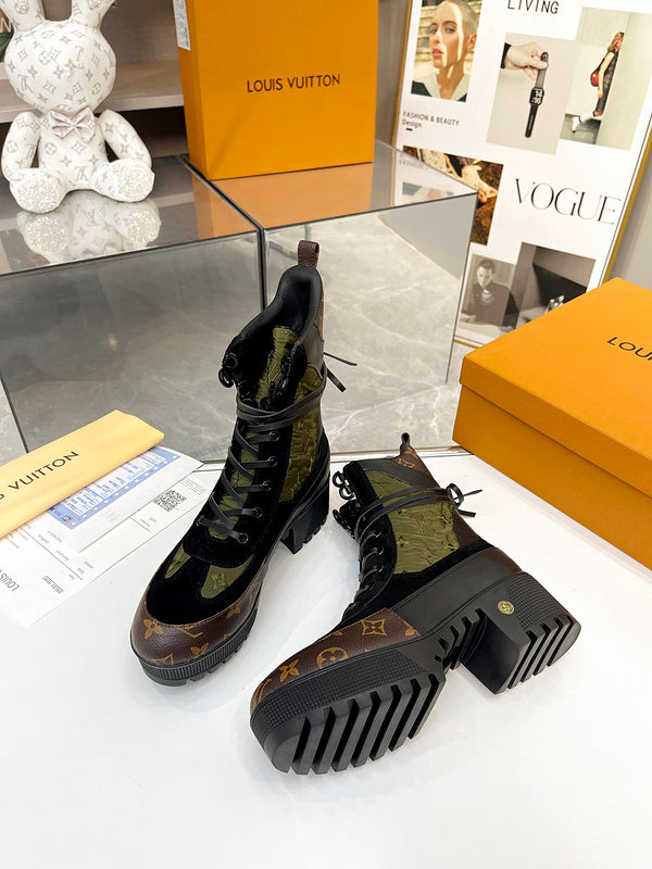 OLS28 Leather Women Shoes 35-42 with box