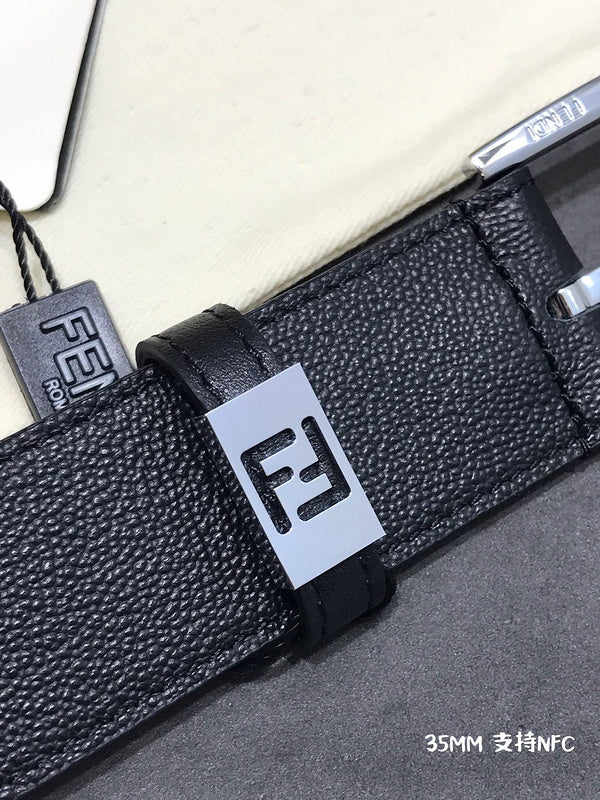 FBL9 Real leather 3.5CM 95-125CM Belt with all packing