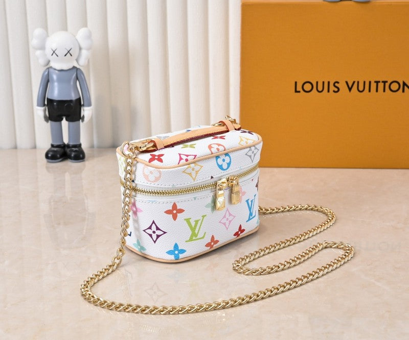 LLP035 Leather Bag 20-13.5-12CM 14-10.2-8.5CM Shoulder Bags
